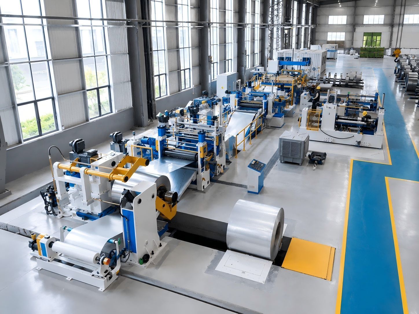 Solução de Corte de Bobinas de Precisão para Processamento de Tiras de Metal