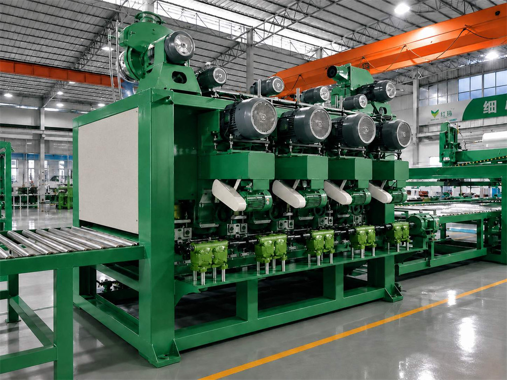 Stainless Steel Scotch-Brite Polishing Machine
