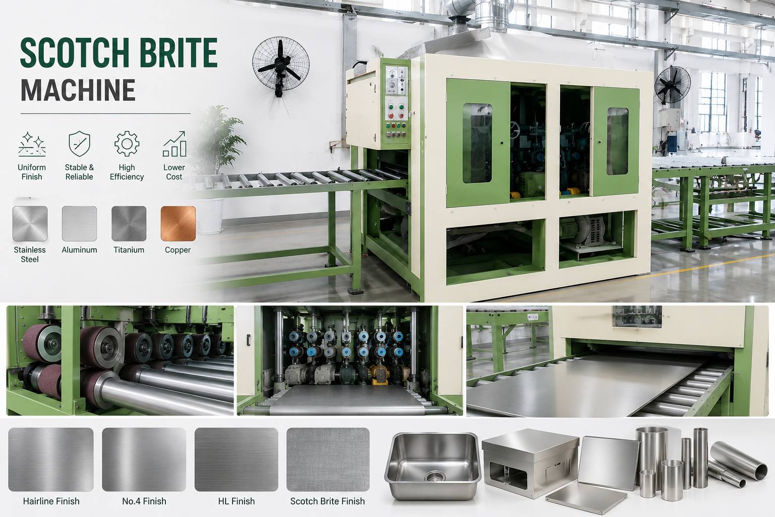 Moagem Scotch Brite (SB)